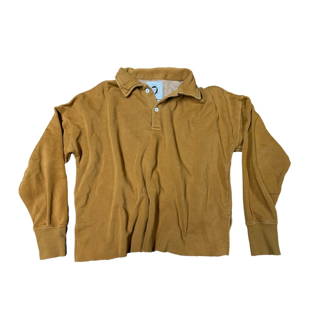 Polo collared sweater